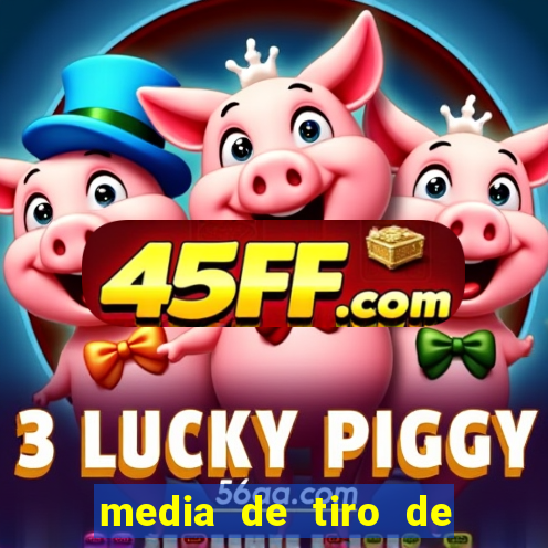 media de tiro de meta por jogo